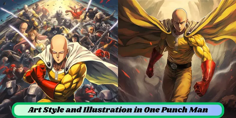 Art Style And Illustration In One Punch Man