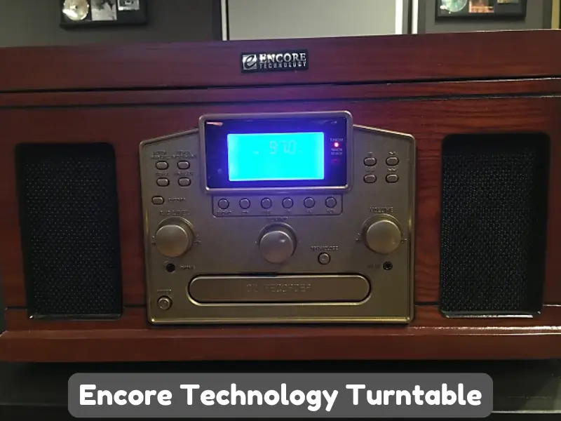 encore technology turntable