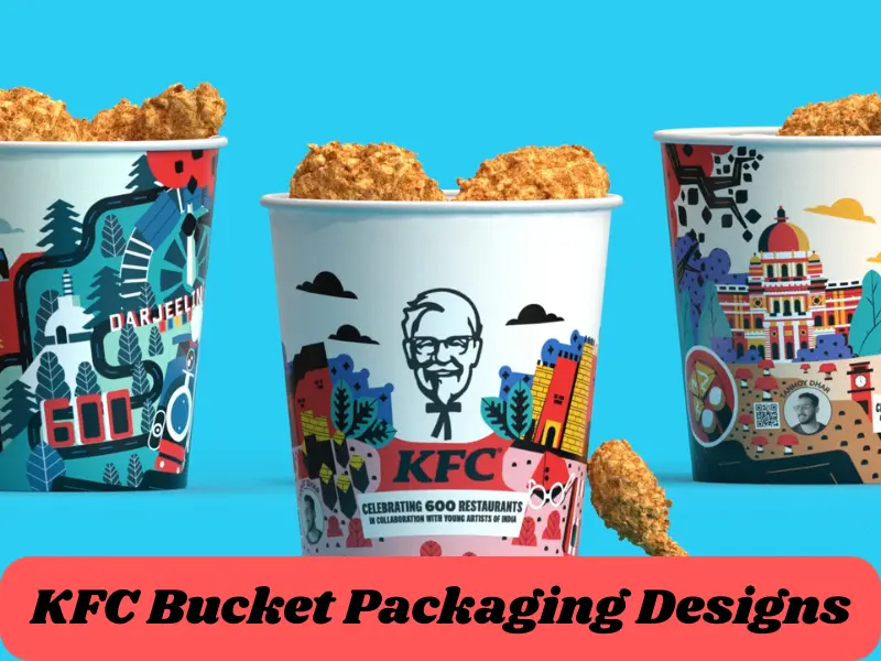 kfc bucket packaging designs